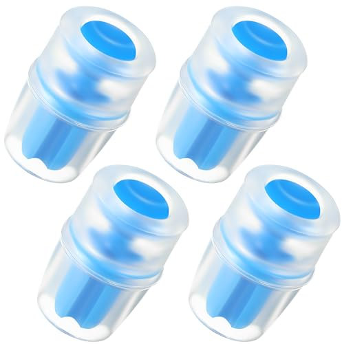 Enhon 4 Packungen Beißventil Ersatzmantel für Wasserblase, kompatibel mit Osprey Packs Hydraulik Reservoirs, Hydration Pack Beißventil Silikon Düse Mundstück Ersatz