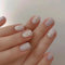 24pcs Short Square False Nails, Glitter Silver Stick on Nails Press on Nails Removable Glue-on Nails Acrylic Full Cover Fake Nails Women Girls Nail Art Accessories