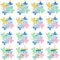 SUNNYCLUE 1 Box 24 Stück Puzzle Charms Große Puzzle Charms Legierung Emaille Bunt Grün Rosa Rot Dunkelblau Gelb Mini Quadrat Puzzleteil Charms Für Die Schmuckherstellung Charms Ohrringe Halsketten Kun