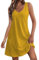 Robe Femme Été Florale Rouge Mi Longue Fluide Grande Taille Bretelles Enceinte Spring Jaune L