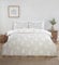 Rapport Home Fern - Set di biancheria da letto in microfibra, matrimoniale, reversibile, lenzuolo con angoli e federe abbinate