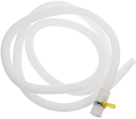 Mikinona Drain Hose for Outdoor Units Replacement Drain Tube Pe Abs Stainless Steel Prevents Water Damage