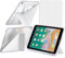 EspZanthic Coque pour iPad 9,7 Pouces (6ème/5ème Génération, 2018/2017) /iPad Air 2/iPad Air/iPad Pro 9.7 avec Porte-Stylet, 6-in-1 Angles de Vue Multiples, Arrière Transparent