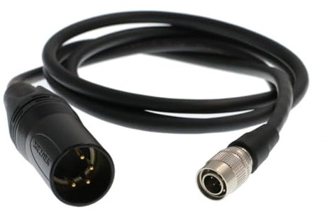 HangTon XLR-Audiokabel für Mr Speakers Alpha Dog Mad Dog, Dan Clark Audio E3 Aeon Ether C Flow Kopfhörer auf AMP Gitarren-Audiogerät, 2 m