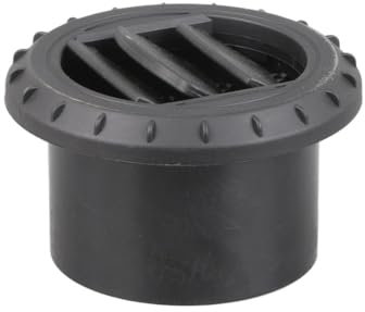 ERAKAFZTTK D Jalousie Luftauslass Lenkung Entlüftung Standheizung Klimaanlage Auto hochtemperaturbeständigem Kunststoffrohr Luftkopf Zubehör(90mm)