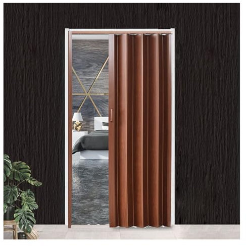 porta a soffietto da interno Porta Pieghevole In PVC Divisorio, Porte A Soffietto Per Armadio 48x80 36x80 72x80 24x80 60x80, Porta Scorrevole Magnetica A Soffietto Con Maniglia Per Bagno, Studio(49x80