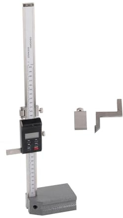 Digital höjdmätare, elektronisk i rostfritt stål, for träbearbetning for mekanisk bearbetning(0-300mm)