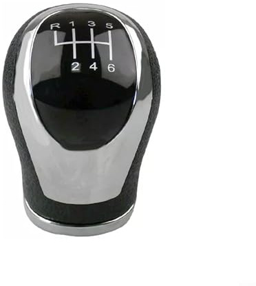 Gettimore Pomo de palanca de cambios, cuero y plástico 32865-4BA1A 32865-4EA0A para Nissan para Qashqai para J11 para X-Trail T32 para Pulsar C13