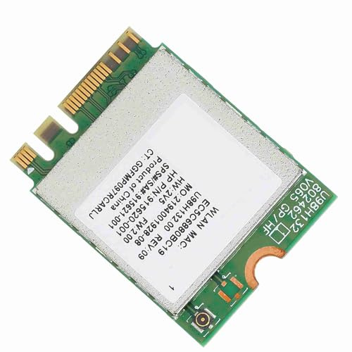 Kelawoly Carte Réseau sans Fil AC 433 Mbps, Adaptateur Bluetooth 4.2, Carte WiFi Compacte Double Bande 802.11AC pour Ordinateurs Portables