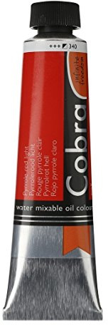 Cobra Artist Oil Colour Tube 40 ml Pyrrole Red Light 340