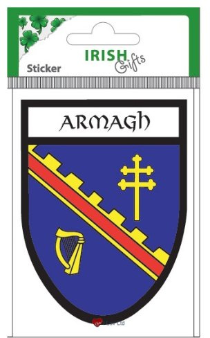 Grafschaft Armagh Wappen-Schild-Aufkleber