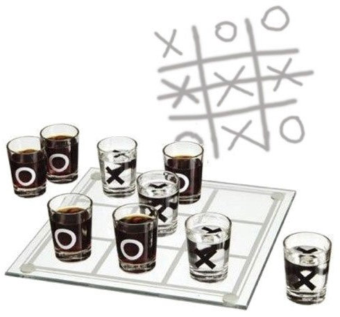 Jeu à Boire : Morpions avec 9 verres