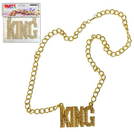 PARTY DISCOUNT ® Pimp-Kette King, Gold