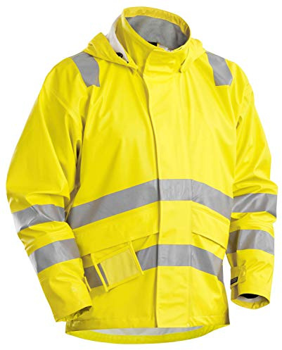 Blaklader 43032009 FLAMMHEMMENDE REGENJACKE, Gelb, grootte XS