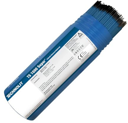 TECHNOLIT TS 1000 Fallnaht-Universal-Elektrode für unlegierten Stahl, Größe: 2.5 x 350 mm, 1kg, TÜV-geprüft