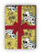 Kartenkaufrausch Dekoratives Totenkopf Geschenkpapier Set, Dekorpapier mit bunten mexikanischen Totenköpfen Musterpapier, Designpapier zum basteln, 4 Bögen, 32 x 48cm, schwarz auf gelb