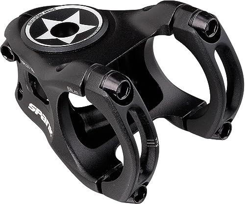 Spank Split 35 Stem Vorbau Mountainbike/MTB für Erwachsene, Unisex, Schwarz, 38 mm