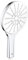 GROHE 26554LS0 Rainshower 150 SmartActive Pommeau de Douche 3 Types de Jets Blanc Lune, Moon White