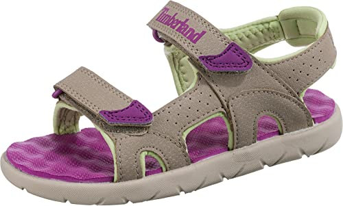Timberland Jungen Unisex Kinder Perkins Row 2-Riemen Sandale, Pures Kaschmir, 29 EU