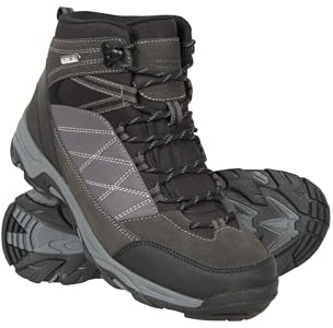Mountain Warehouse Rapid Wasserdichte Stiefel für Damen - Obermaterial aus Wildleder und Mesh, strapazierfähige Wanderstiefel, Gummisohle - Frühling, Sommer, Camping