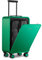 TUPLUS Koffer Aluminium Trolley Rollkoffer mit 4 Rollen Reisekoffer Handgepäck Hartschalenkoffer,Sofortige Serie,58.5×34.5×20.8cm/33L,Grün