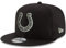New Era NFL 9FIFTY Black White Adjustable Snapback Hat Cap One Size Fits All, Indianapolis Colts, Einheitsgröße