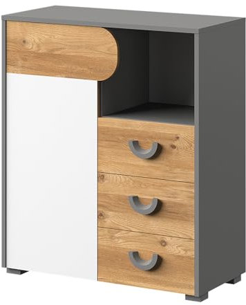 MINIO go for it - Kommode Carina 6 Sideboard mit Schubladen 80 cm