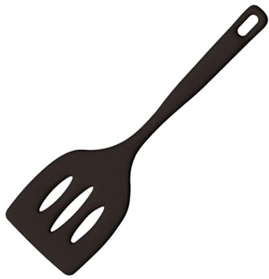 Fackelmann Fenix Paleta de Cocina Universal, Material RPET 100% Reciclado, Plástico Reciclable con Alta Resistencia al Calor hasta 230ºC, Alta Durabilidad, Anti Rayaduras, Color Negro, 30 cm, 1 ud.