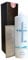 TAUFKERZE, KOMMUNIONKERZE, Junge, Mädchen Kreuz Blau 250/70 mm, mit Zubehör zum selbstbeschriften und Aufbewahrungskarton - Handarbeit, Wachsmotiv