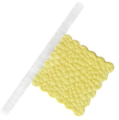 Acrylic Embossed Rolling Pin, 3D Pattern Acrylic Non-Stick Roller, Clay Rolling Pin, Non-Stick Embossed Cake Roller(dot-Like)
