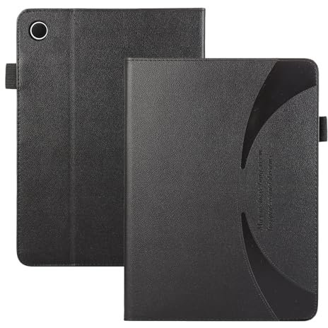 Funda para tableta PC funda de libro abatible compatible con Oppo Realme Pad funda de 10,4 pulgadas ultrafina y ligera funda protectora de cuero PU cubierta completa antiarañazos magnética