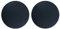 Pleayietoopiatiey Lot de 2 feuilles de poêle à frire antiadhésives, tapis de cuisson simple, couleur unie, accessoire de cuisine, plaque de casserole de nourriture à haute température