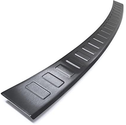 teileplus24 L768 Ladekantenschutz V2A Edelstahl kompatibel mit Skoda Octavia 4 Limo Facelift 03/2024- Abkantung, Farbe:Anthrazit gebürstet