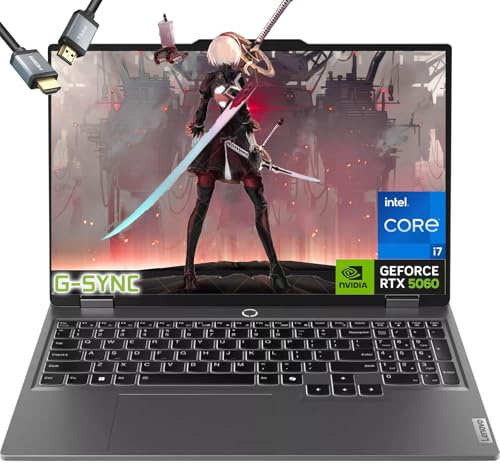 Lenovo -LOQ Gaming-Laptop RTX 5060- Intel i7-13650HX - 39.6 cm FHD 144Hz Display MUX Switch -G-SYNC -32GB RAM -1TB SSD Backlit Keyboard -2025 Portatil Gamer PC - Windows 11