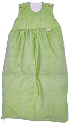 Set Odenwälder Daunen-Schlafsack & Windel Blaubär/Baby Winterschlafsack atmungsaktiv & längenverstellbar/Kinderschlafsack 90% Daunen, 10% Federn/Schlafsack waschbar