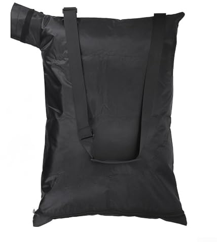 Wasserdichte, staubdichte Auffangtasche für die meisten Laubbläser, Oxford-Stoffmaterial, geräumiges 69,5 x 53,3 cm Design für die Aufbewahrung von Schmutz im Freien und einfache Befestigung (420D)