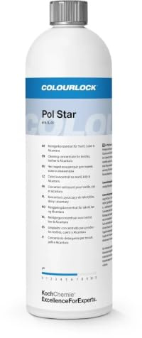 COLOURLOCK Pol Star – Polster- & Lederreiniger 1L, neutraler Textilreiniger für Alcantara, Teppich & Polster – entfernt Schmutz ohne Wasserränder Made by KOCH Chemie