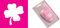 efco Stanzer, Kunststoff, pink, 6,8x9,7 cm