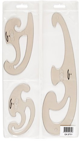 Grad Burmester Set, Transparent, 3 Stück