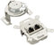 Rutenbeck UAE - Cat. 6A iso Universal-Anschlussdose/Datendose LAN 136104070, 2-Fach RJ45, 10 Gbit/s, Unterputz, geschirmt