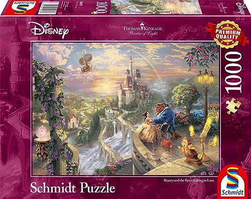 Schmidt Spiele 59475 Beauty Age 14+ and the beast Puzzle (1000-Piece) Amazon Exclusive