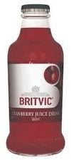 Britvic Cranberry Juice 24x160ml Glass Bottles