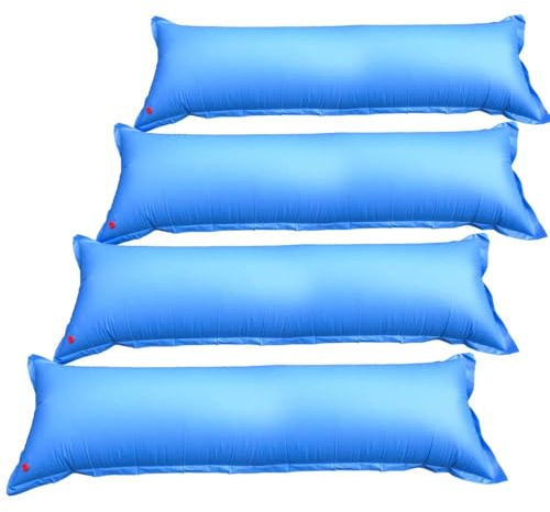 Robelle 1,2 m x 4,6 m, 4 Stück, Robustes Poolkissen zum Überwintern von oberirdischen Pools, 0,22 mm Dickes Vinyl, verstärkte Ösen, Winter-Pool-Kissen