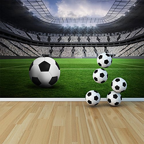 azutura Football Pitch Wall Mural Wallpaper available in 8 Sizes Digital