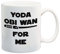 Yoda obi wan para mí tazas de café por eitly – ml