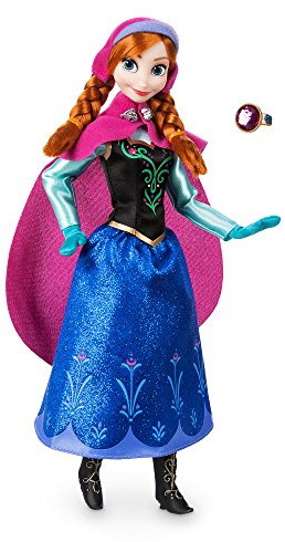 Disney Anna Classic Doll with Ring , Frozen , 11 1/2 Inch