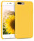 kwmobile Cover per Apple iPhone 7 Plus/iPhone 8 Plus Custodia - Back Case per Smartphone in Silicone TPU - Protezione Gommata - giallo radiante