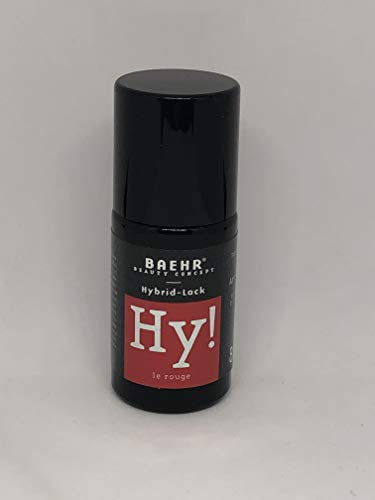 Baehr Beauty Concept Hy! Hybrid-Lack, 8ml (Le Rouge) - Hochglanz - Nagel - Varnish