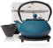 The Exotic Teapot – Blue Tetsubin Teapot Gift Set, 600ml Cast Iron Teapot, Two 100ml Cups, Trivet Stand, Handmade Gift Box