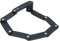 Oxford LinkLock CL Compact Folding Lock. Bicycle Security Lock.,Black,720mm